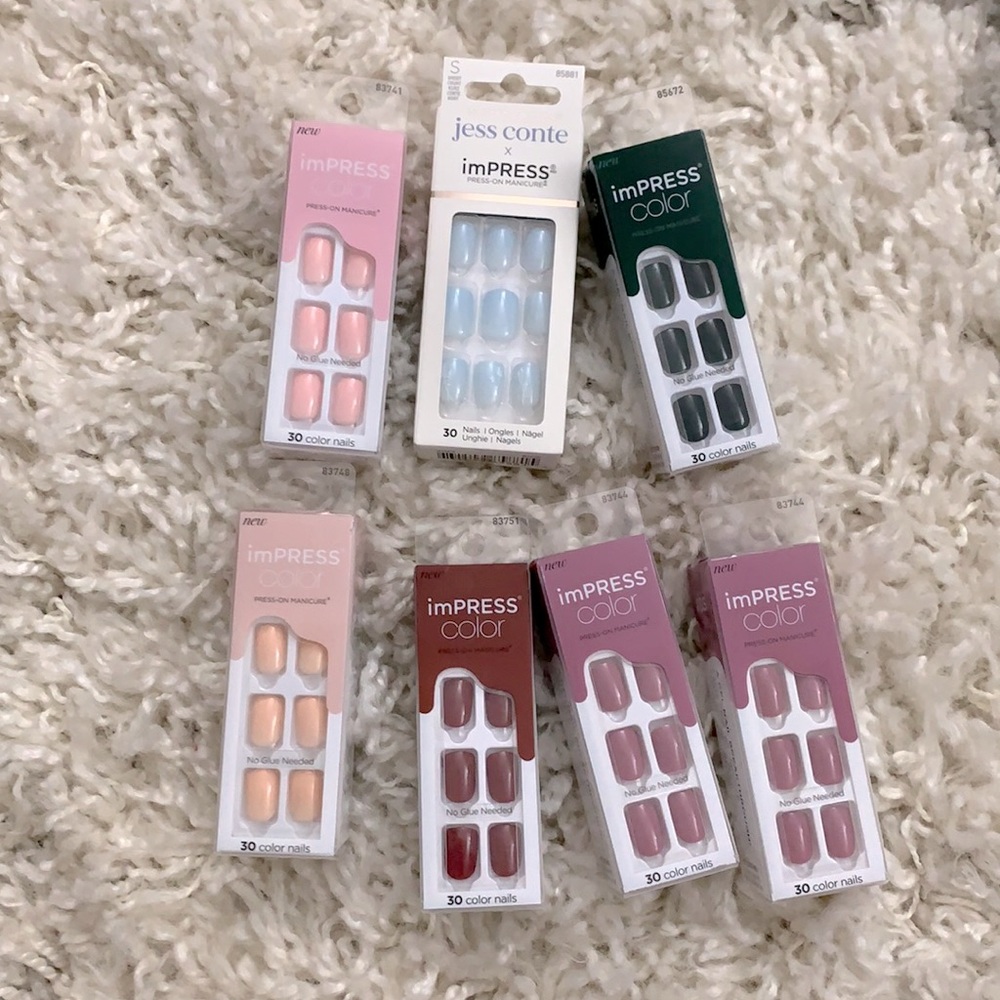 imPRESS COLOR press on nail BUNDLE